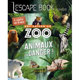 Escape book junior - UNE SAISON AU ZOO