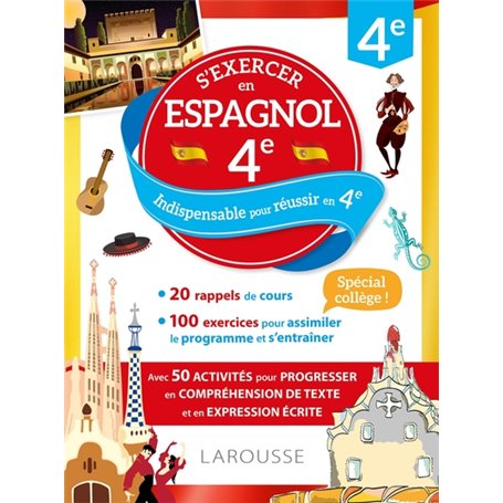 Cahier Larousse Espagnol 4e