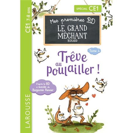 Mes premières BD le Grand Méchant Renard - Trêve au poulailler !