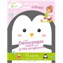 Mes petits cahiers d'éveil - Les découpages malins des p'tits pingouins