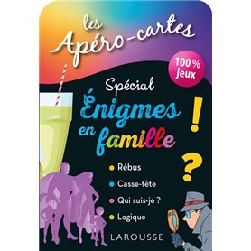 Apéro-cartes énigmes en famille