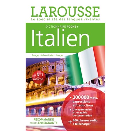 Dictionnaire Larousse poche plus Italien