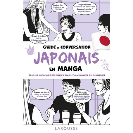 Guide de conversation Japonais en manga