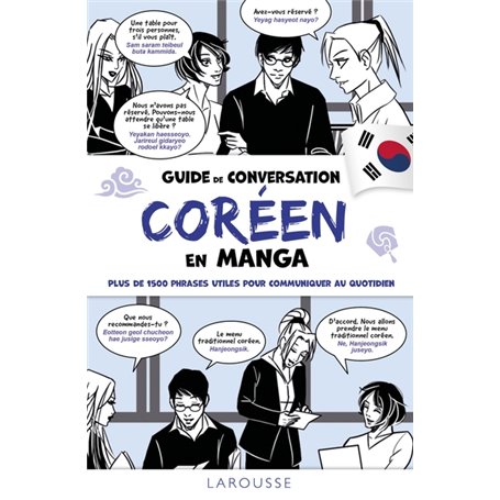 Guide de conversation Coréen en manga