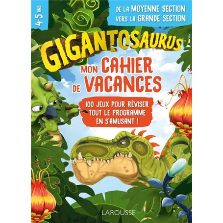 Mon cahier de vacances Gigantosaurus MS-GS