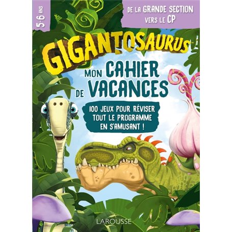 Mon cahier de vacances Gigantosaurus GS-CP