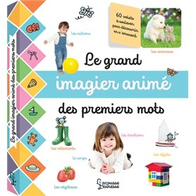 Le grand imagier photos animé des premiers mots