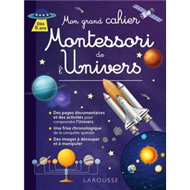 Mon grand cahier Montessori de l'Univers