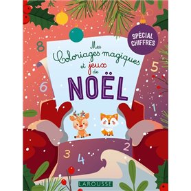 Mes coloriages magiques et jeux de Noel - chiffres