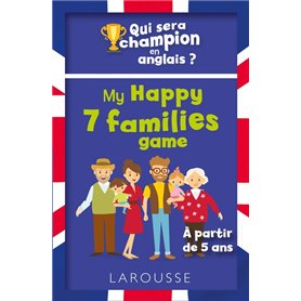 Qui sera le champion en anglais ? My Happy 7 families game