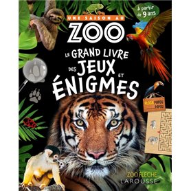 UNE SAISON AU ZOO - Le Grand Livre des jeux et énigmes