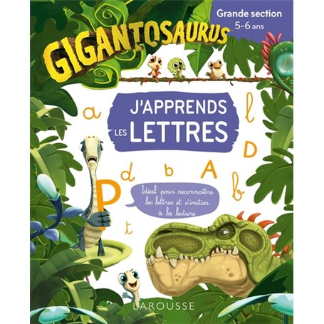 GIGANTOSAURUS J'apprends les lettres - GS