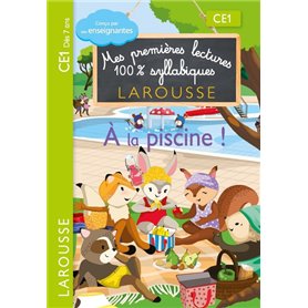 Premières lectures syllabiques CE1 - A la piscine