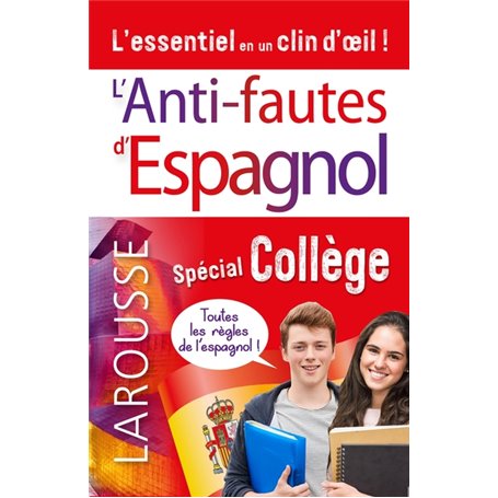 Anti-fautes d'espagnol, spécial collège