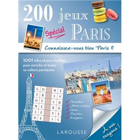 200 jeux spécial Paris - cahier de vacances