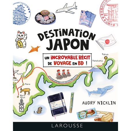 Destination Japon, le guide en BD