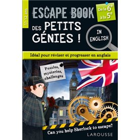 Escape book des petits génies in english de la 6e à la 5e