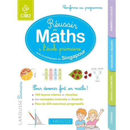 Méthode de maths Larousse - Ecole primaire (du CP au CM2)