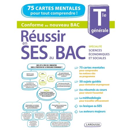 Réussir l'épreuve de spécialité SES au Bac - Tle générale