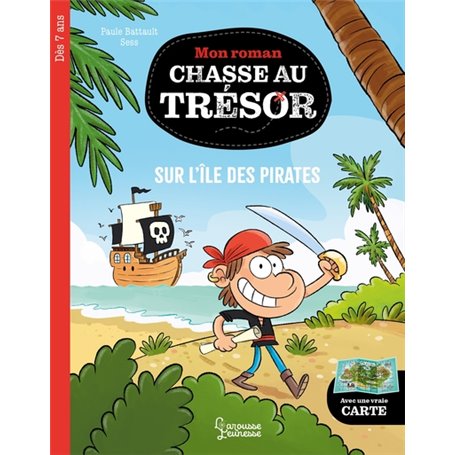 Mon roman CHASSE AU TRESOR - Sur l'île des pirates