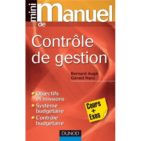 Mini manuel de contrôle de gestion