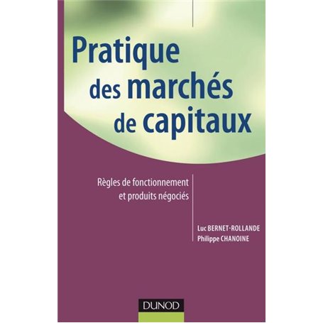 Pratique des marchés de capitaux