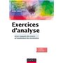 Exercices d'Analyse - Avec rappels de cours et méthodes de résolution