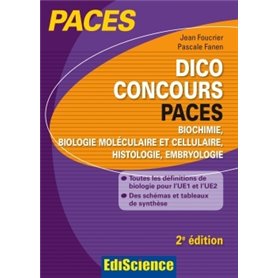 Dico Concours PACES - 2e ed.