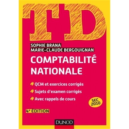 TD - Comptabilité nationale - 4e éd.