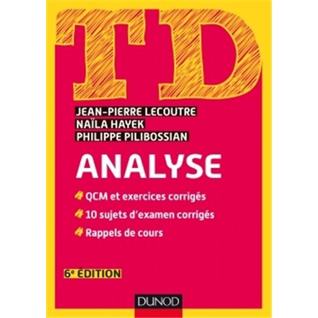 TD Analyse - 6e éd.