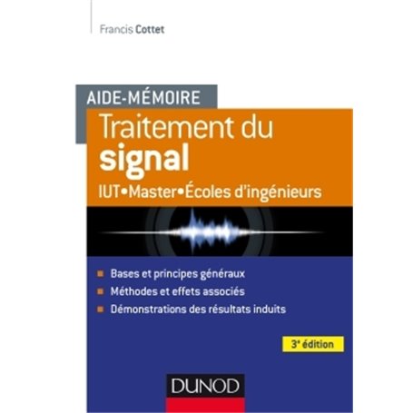 Aide-mémoire - Traitement du signal - 3e éd.