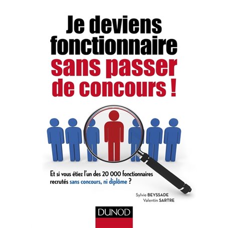 Je deviens fonctionnaire sans passer de concours