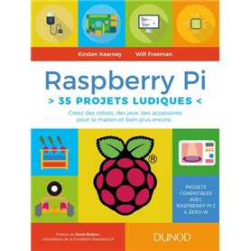 Raspberry Pi : 35 projets ludiques - Créez des robots, des jeux, des accessoires pour la maison