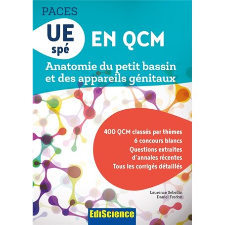 UE spé en QCM Anatomie du petit bassin et des appareils génitaux