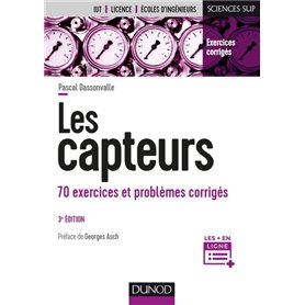 Les capteurs - 3e éd. - 70 exercices et problèmes corrigés