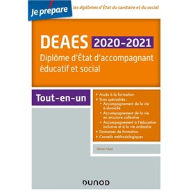 DEAES 2020-2021 - Diplôme d'Etat d'accompagnant éducatif et social  - Tout-en-un