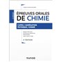 Épreuves orales de chimie - 4e éd. - Capes/Agrégation