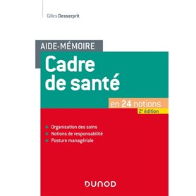 Aide-mémoire - Cadre de santé - 2e éd.