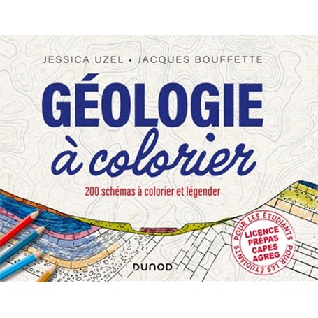 Géologie à colorier