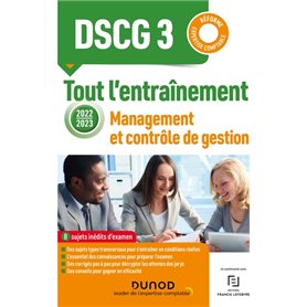 DSCG 3 - Management et contrôle de gestion - Tout l'entraînement 2022-2023