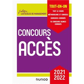 Concours Accès 2021-2022 - Tout-en-un