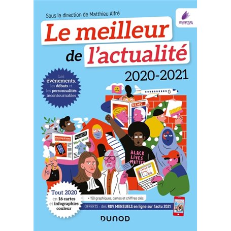 Le meilleur de l'actualité 2020-2021 - Tout 2020 en 16 cartes et infographies couleur