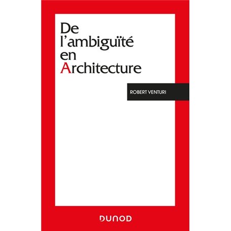 De l'ambiguïté en architecture - 3e éd.