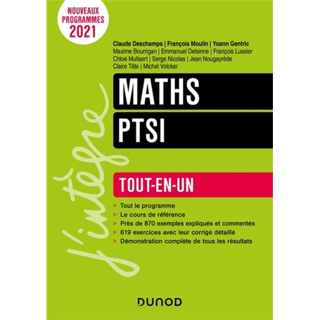 Maths PTSI - Tout-en-un