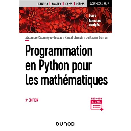 Programmation en Python pour les mathématiques - 3e éd.