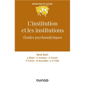 L'institution et les institutions