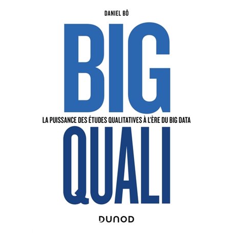 Big Quali - La puissance des études qualitatives à l'ère du Big Data