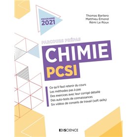 Chimie PCSI - 2021