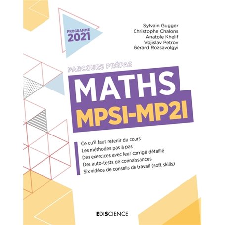 Maths MPSI-MP2I