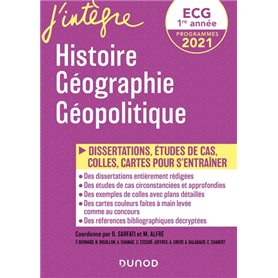 ECG 1re année - Histoire Géographie Géopolitique - 2021